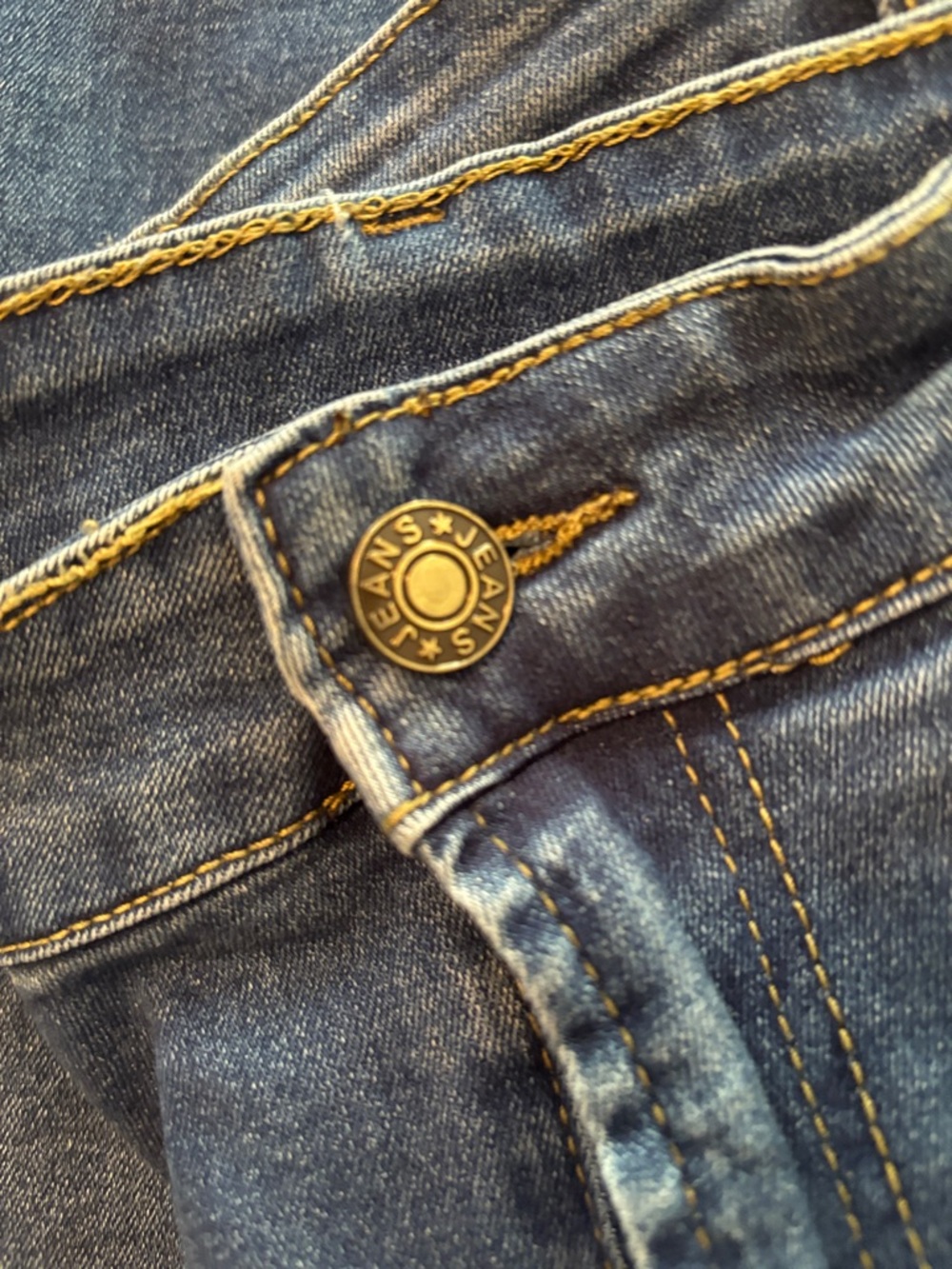 Wide Leg Women’s Jeans in Blue - Classic Flare Style - Picture 5 of 12